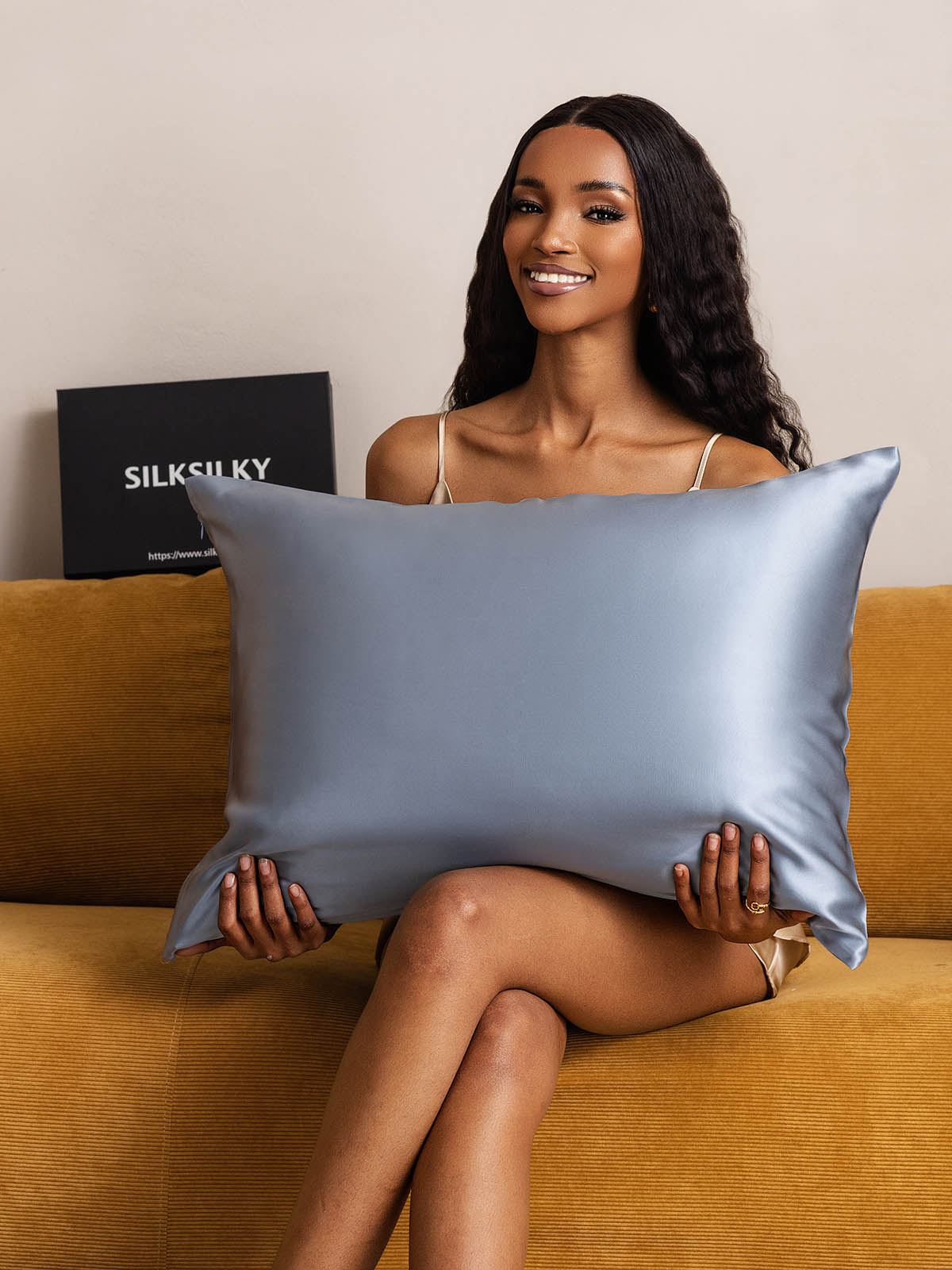 19Momme 100% Mulberry Silk Pillowcase - Hidden Zipper - Image 114