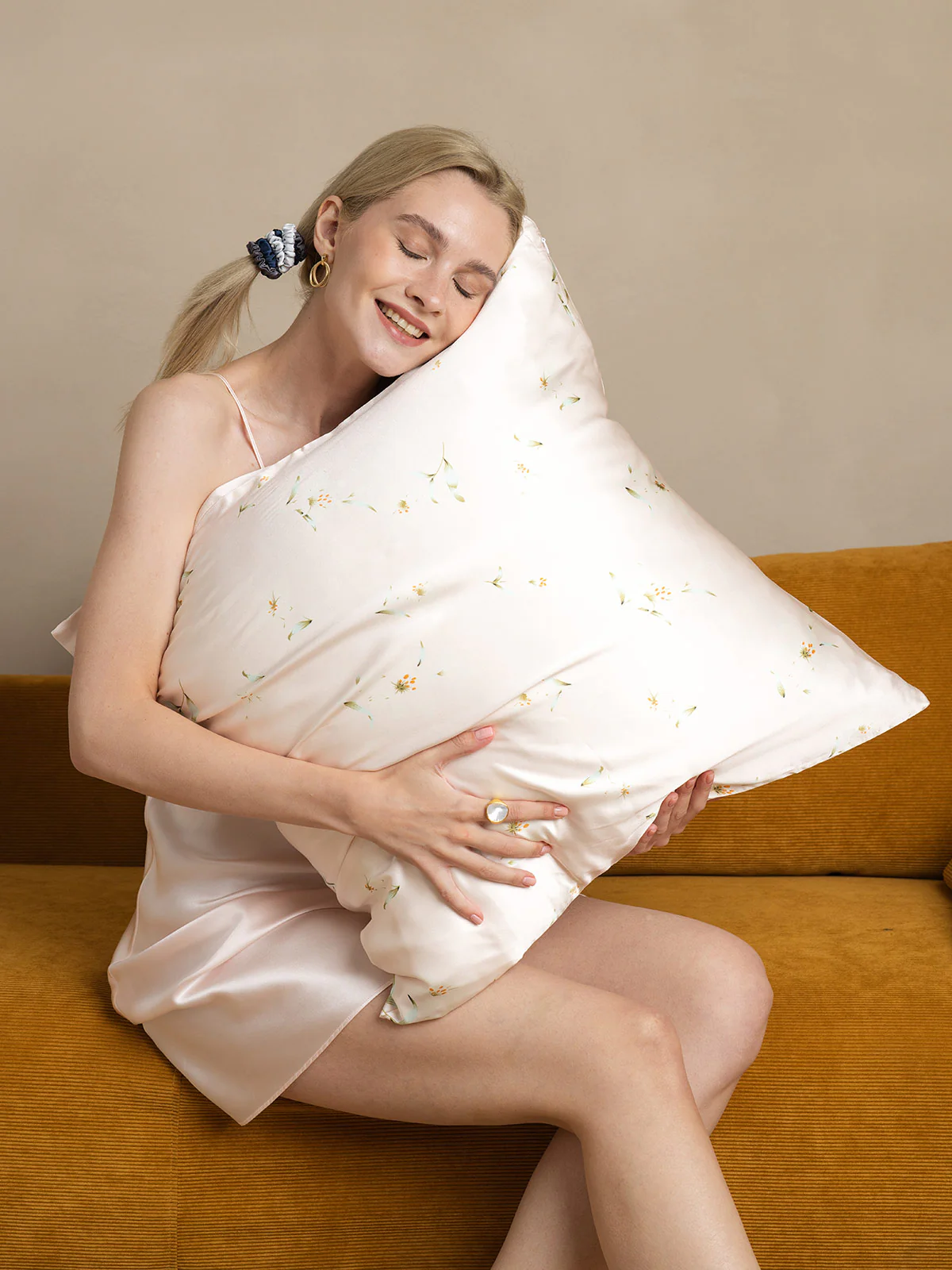 19Momme Printed 100% Mulberry Silk Pillowcase - Image 19