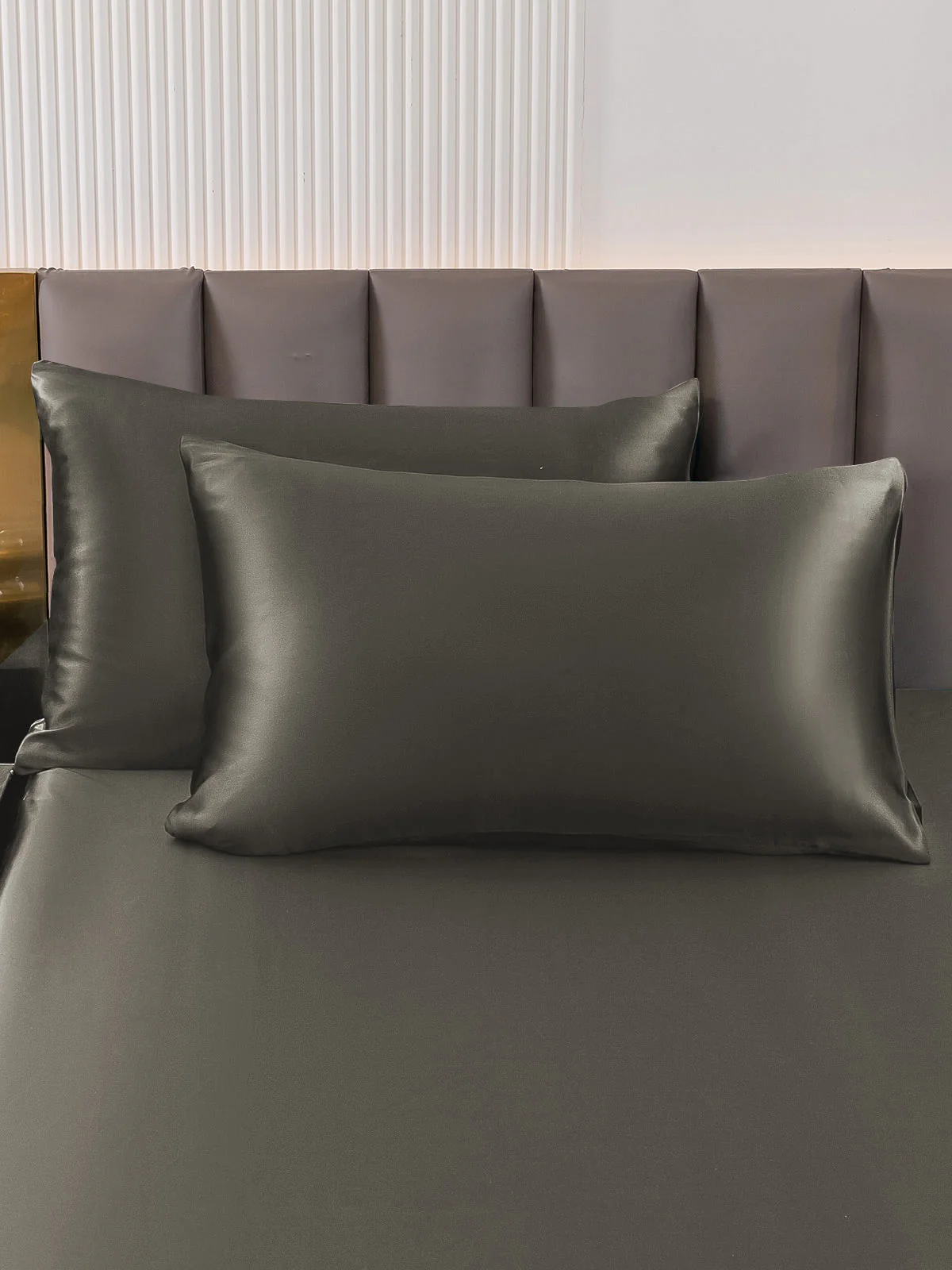 2Pcs 19Momme Pure Silk Pillowcases Bundle - Hidden Zipper - Image 32