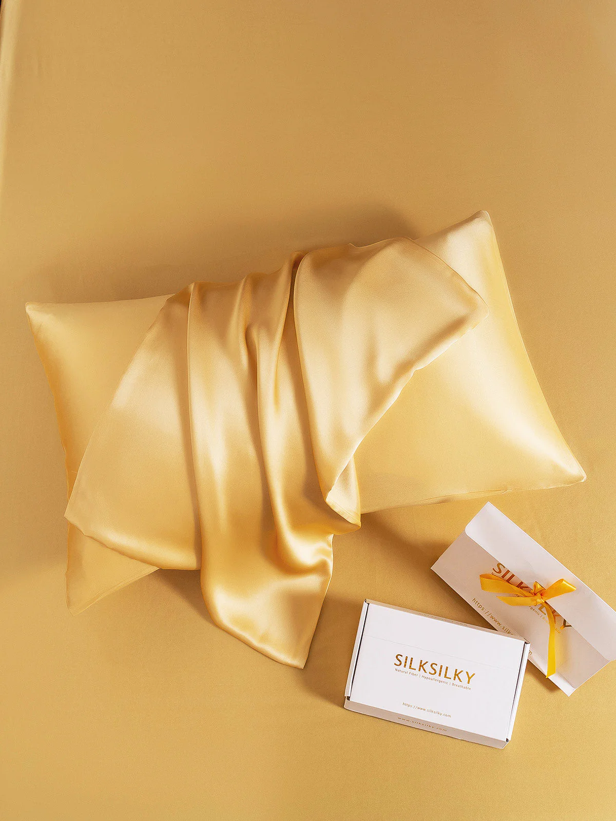 19Momme 100% Mulberry Silk Pillowcase - Envelope Closure - Image 83