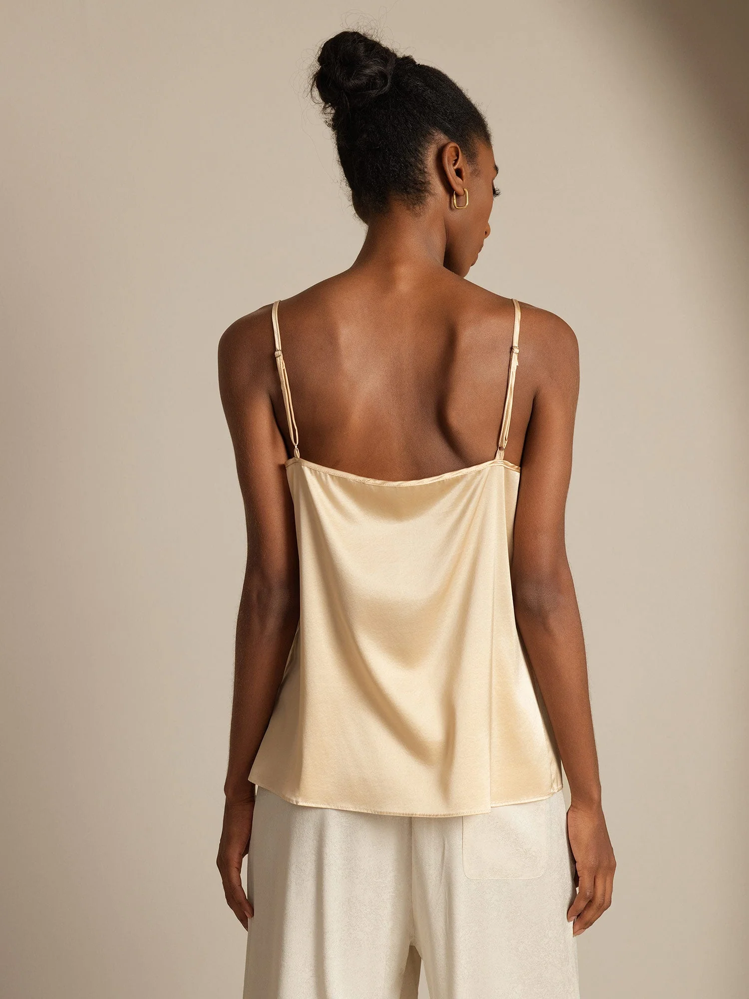 19Momme Silk Spaghetti Strap Camisoles - Image 27